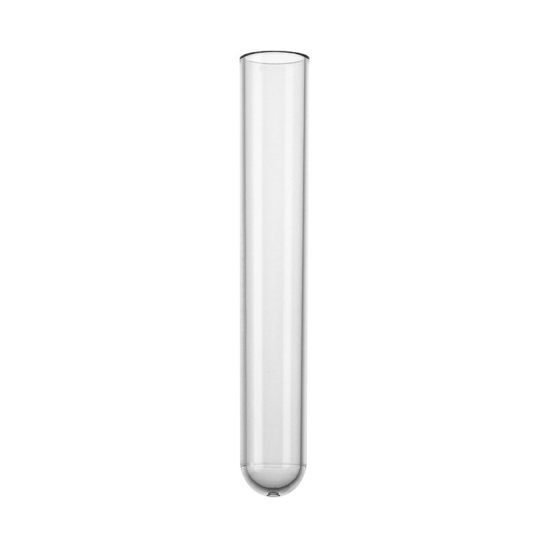 Provette cilindriche mm 13x75 da 5 ml in PS senza bordo - conf.4000 pz. Provette cilindriche mm 13x75 da 5 ml in PS senza bordo - conf.4000 pz.