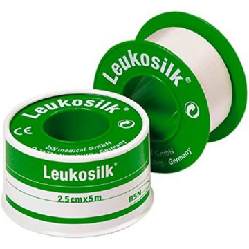 Bsn Medical Leukosilk Cerotto Rocchetto - cm. 2,5x5mt.