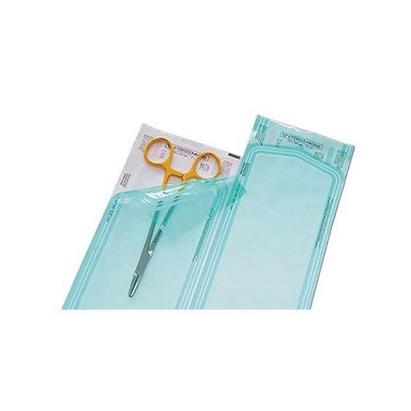 BUSTE PIATTE X STERILIZZAZIONE cm.25X40 - CONF. DA 250 PZ.