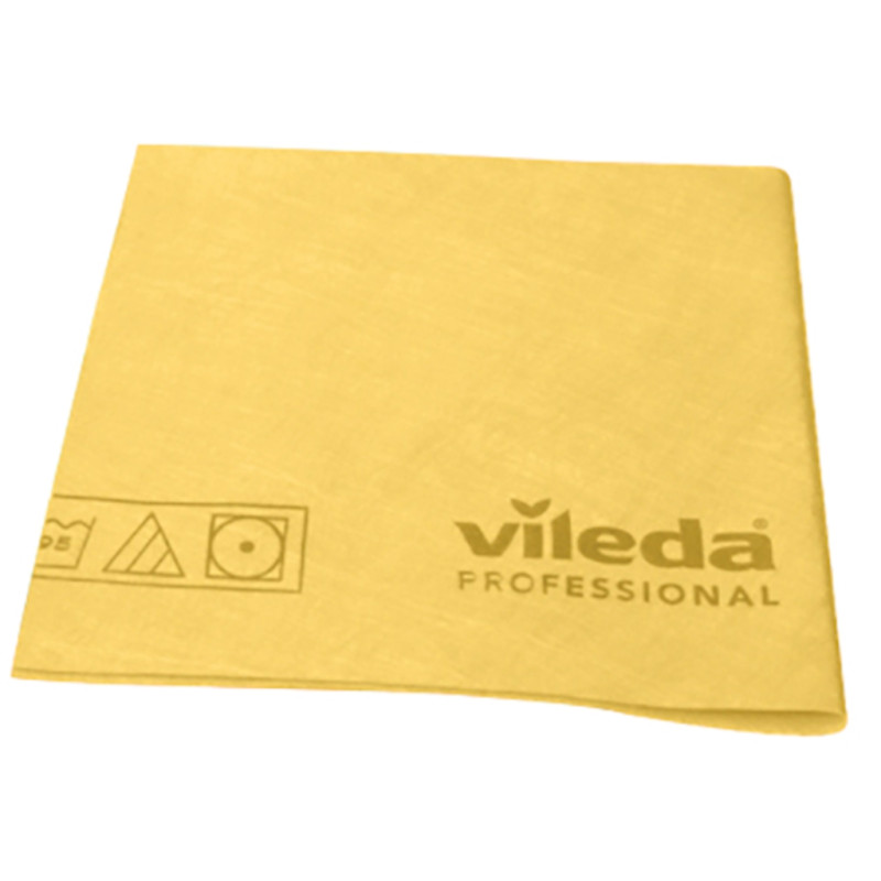 Panno in microfibra VILEDA MICROEVOLUX giallo - conf.5 pz. Panno in microfibra VILEDA MICROEVOLUX giallo - conf.5 pz.