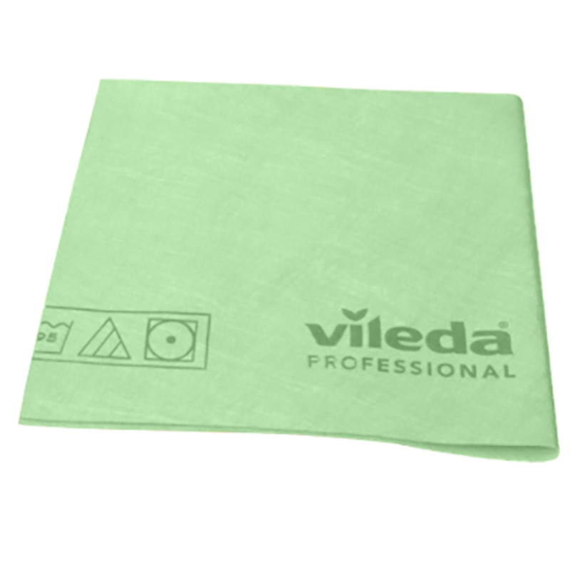 Panno in microfibra VILEDA MICROEVOLUX verde - conf.5 pz. Panno in microfibra VILEDA MICROEVOLUX verde - conf.5 pz.