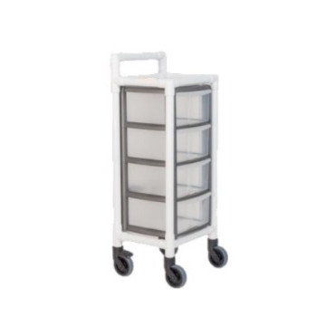 Carrello Amagnetico cassettiera grande 4 cassetti MR Safe