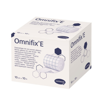 Omnifix E - Nastro di fissaggio in TNT 10 cm × 10 m - 1 rotolo