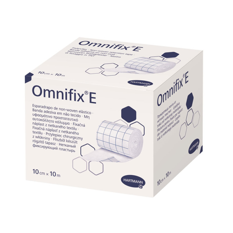 Omnifix E - Nastro di fissaggio in TNT 10 cm × 10 m - 1 rotolo Omnifix E - Nastro di fissaggio in TNT 10 cm × 10 m - 1 rotolo