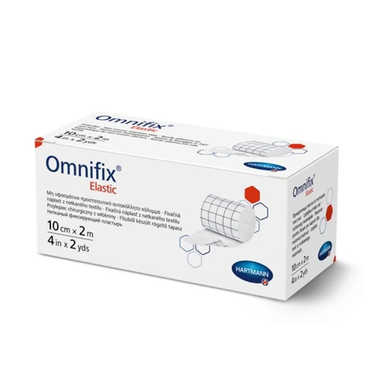 Omnifix Elastic Nastro di fissaggio - in TNT - 10 cm × 2 m - 1 rotolo Omnifix Elastic Nastro di fissaggio - in TNT - 10 cm × 2 m - 1 rotolo