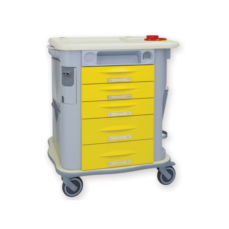CARRELLO MEDICAZIONE AMAGNETICO - giallo CARRELLO MEDICAZIONE AMAGNETICO - giallo