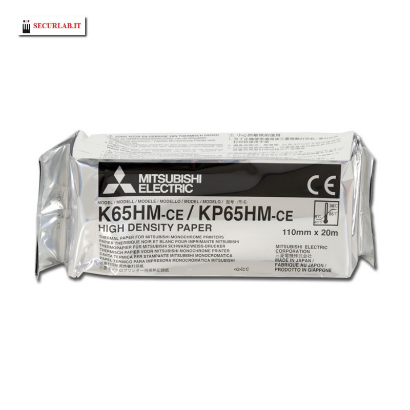Carta MITSUBISHI K65HM CE - Conf. 4 rotoli Carta MITSUBISHI K65HM CE - Conf. 4 rotoli