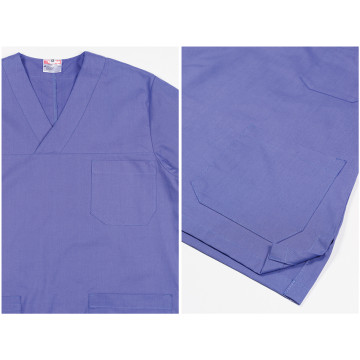 Casacca unisex Tg. XL - 100% Cotone - Colore azzurro