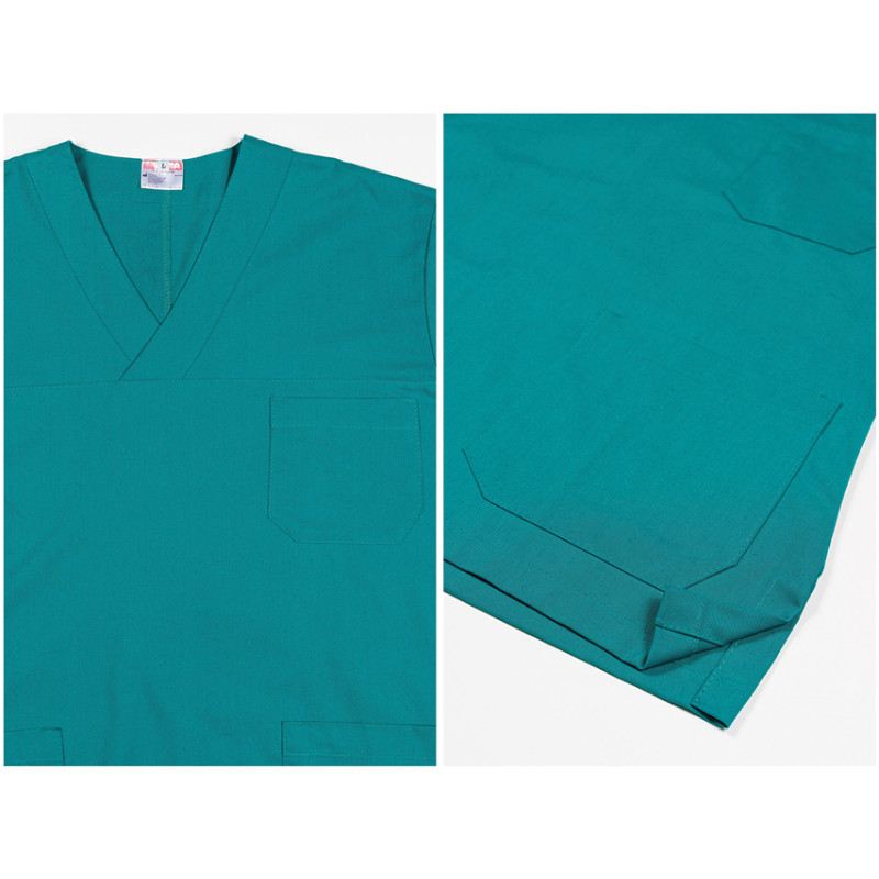Casacca unisex Tg. XS - 100% Cotone - Colore verde Casacca unisex Tg. XS - 100% Cotone - Colore verde