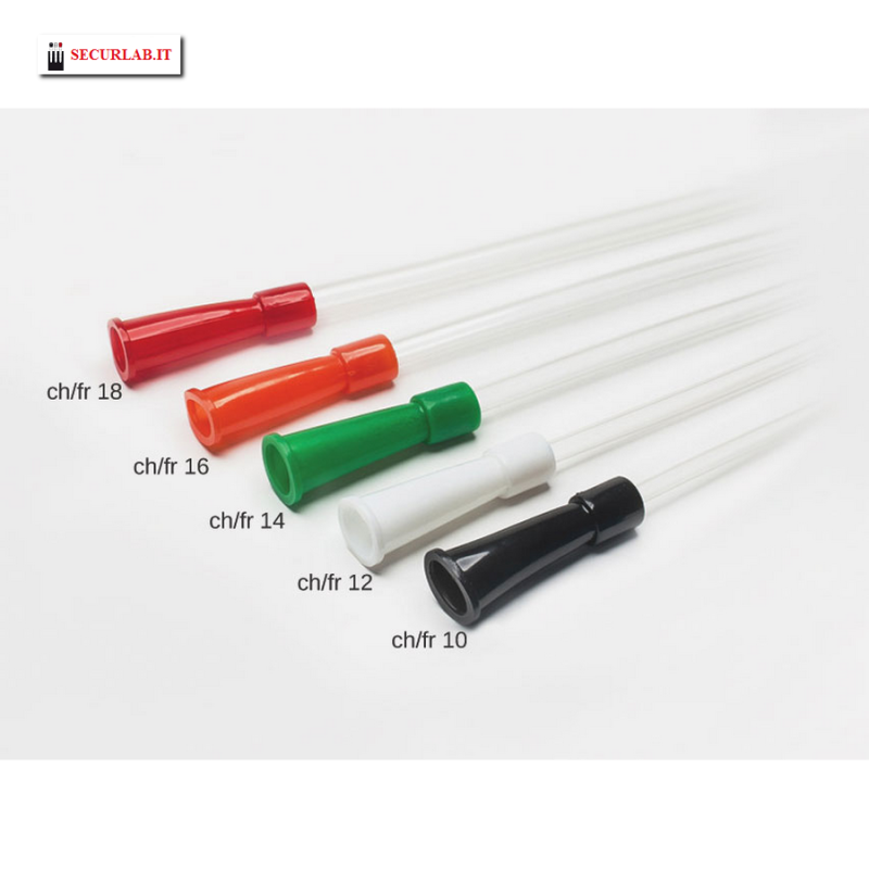 CATETERE NELATON ch/fr 16 - femmina - 18 cm - CF/100 CATETERE NELATON ch/fr 16 - femmina - 18 cm - CF/100
