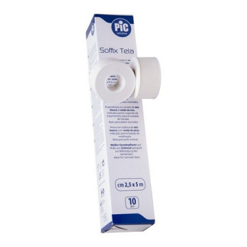 Cerotto Pic Soffix tela - cm2,5x5mt - Conf.10 pz.