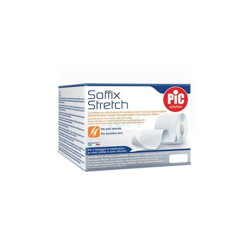 Cerotto rotolo Pic Soffix Stretch cm10x10mt Cerotto rotolo Pic Soffix Stretch cm10x10mt