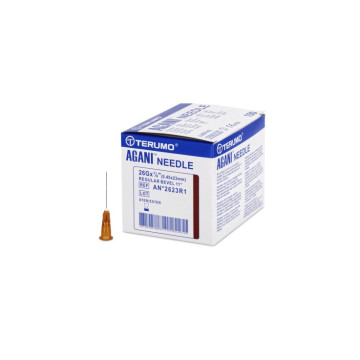 AGANI Aghi ipodermici - 26G×7/8" - 0,45 × 23 mm - marrone - conf.100 pz.