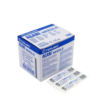 AGANI Aghi ipodermici - 27G×5/8" - 0,4 × 16 mm - grigio - conf.100 pz.