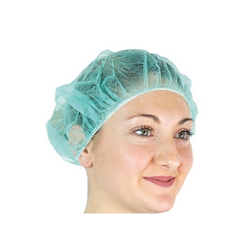 Cuffia monouso in TNT con elastico - Conf.100 pz. Cuffia monouso in TNT con elastico - Conf.100 pz.