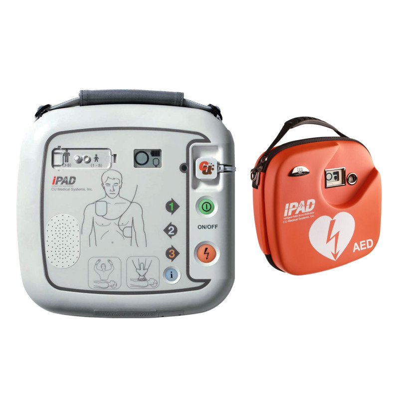 Defibrillatore semiautomatico I-PAD CU-SP1 con borsa Defibrillatore semiautomatico I-PAD CU-SP1 con borsa