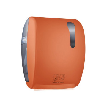 Dispenser ELETTRONICO per rotolo carta asciugamani - ADVAN 875 - Arancione