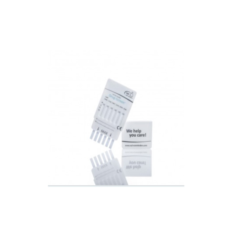 Drug-Screen® Multiline Dip-Test – 7 Parametri a facciata unica per la Medicina del Lavoro Conf. 25 test Droghe rilevabili (ng/m Drug-Screen® Multiline Dip-Test – 7 Parametri a facciata unica per la Medicina del Lavoro Conf. 25 test Droghe rilevabili (ng/m