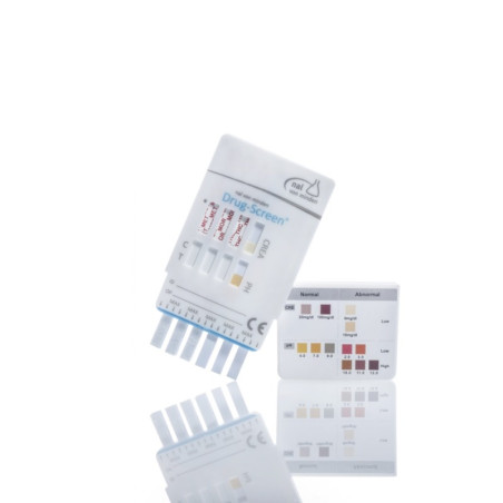 Drug-Screen® Multiline Dip-Test – 9 Parametri a facciata unica per la Medicina del Lavoro Conf. 25 test