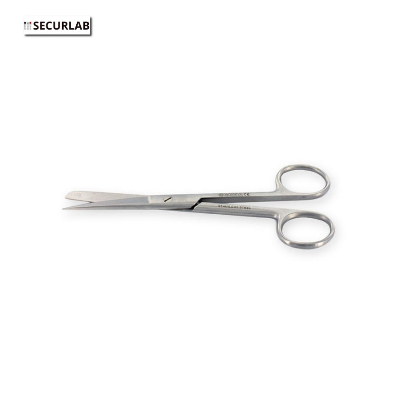 FORBICE RETTA punte alterne - 11,5 cm - acciaio inox FORBICE RETTA punte alterne - 11,5 cm - acciaio inox