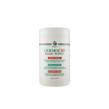 Germocid Basic wipes - salviettine con alcool 60% per dispositivi medici - tubetto da 220
