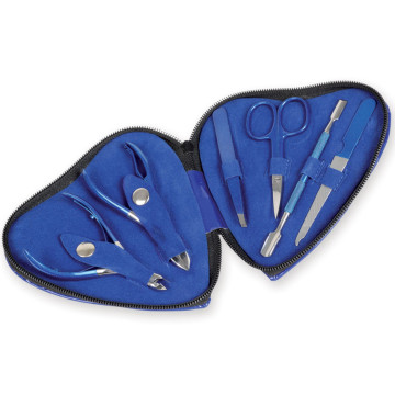 KIT PODOLOGIA FORMA CUORE - blu - 6 strumenti