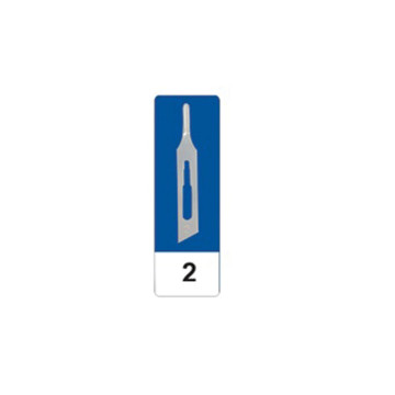 LAMA GOUGE GIMA - N. 2 - sterile - Conf.50 pz.