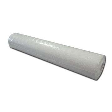 LENZUOLINO POLITENATO GOFFRATO bianco - 50m x 50cm - Conf.6 rotoli