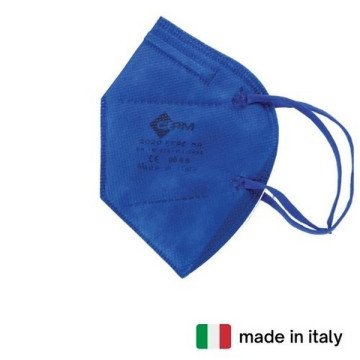 Mascherine FFP2 Made in Italy Comfymask - Conf.20 pz. - blu