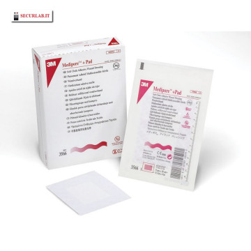 MEDIPORE 3M + PAD 10 x 10 cm - Conf. 25 pz.