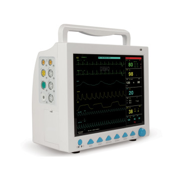 Monitor paziente CMS 8000: ecg, resp, SpO2, pr, nibp,doppio canale temp