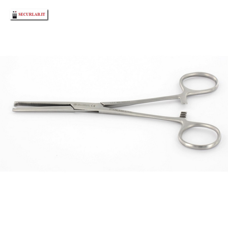 PINZA KOCHER retta - 16 cm, 1x2 denti PINZA KOCHER retta - 16 cm, 1x2 denti