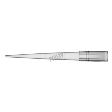 Puntale 1000 µl sterile ClearLine® in rack con cerniera (graduato - lunghezza: 81,78 mm) - vassoio blu - Conf.768 pz.