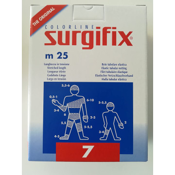 RETE TUBOLARE ELASTICA - calibro 7 per bacino