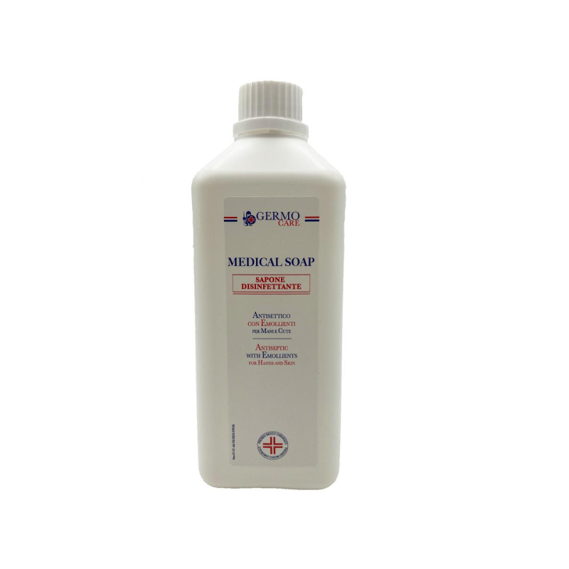 Sapone Antisettico GERMOCID SOAP medicale per cute - flacone da 0,5 L Sapone Antisettico GERMOCID SOAP medicale per cute - flacone da 0,5 L