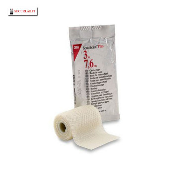 SCOTCHCAST 3M 7,5 cm x 3,65 m - bianco - Conf.10 pz.