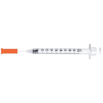 Siringa insulina ago fisso 30G - 0,5 ml - Conf.100 pz.