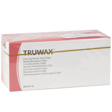TRUWAX cera per ossa sterile chirurgico da 2,5 g conf. 12 pz.