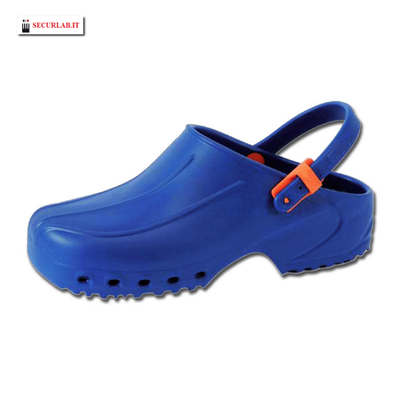 Zoccoli con laccetto ultra leggeri Tg.46 - Blu Zoccoli con laccetto ultra leggeri Tg.46 - Blu