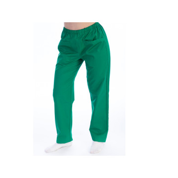 Pantaloni per medico/infermiere - unisex - taglia L verdi