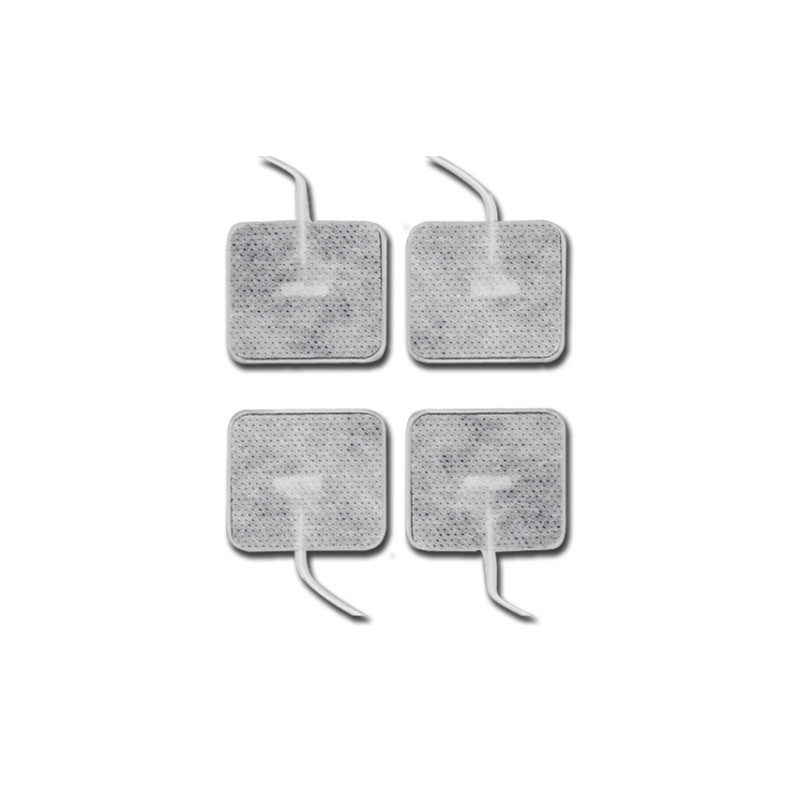 Elettrodi FIAB Pregellati 40x40 mm con Cavetto - Conf.4 pz. Elettrodi FIAB Pregellati 40x40 mm con Cavetto - Conf.4 pz.