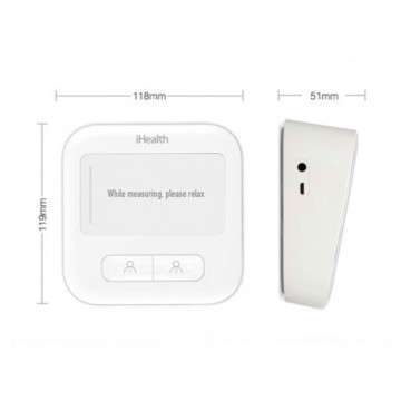 MISURATORE DI PRESSIONE DA BRACCIO iHEALTH CLEAR SMART