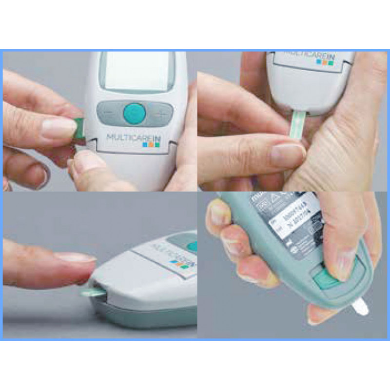 Multicare IN Starter kit misuratore di glicemia colesterolo