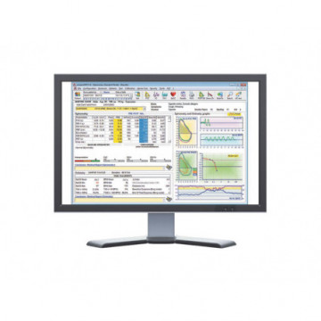 Spirometro SPIROLAB con display a colori stampante e software