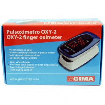 SATURIMETRO OXY-2 GIMA - Pulsossimetro da Dito