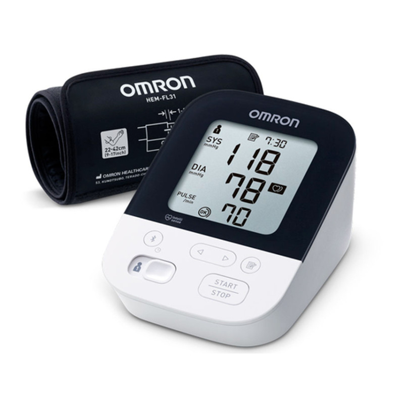 Misuratore Di Pressione Omron M4 Intelli It Hem-7155-Ebk Misuratore Di Pressione Omron M4 Intelli It Hem-7155-Ebk