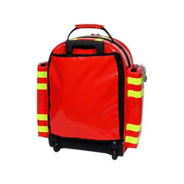 Zaino Logic 2 Pvc Con Trolley - Rosso