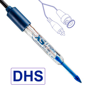 Elettrodo digitale di pH combinato con sensore di temperatura NTC