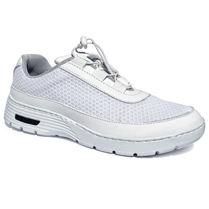 Scarpa professionale hf100 - 43 - con lacci - bianca - 1 paio Scarpa professionale hf100 - 43 - con lacci - bianca - 1 paio