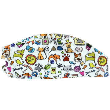 Cappellino fantasia - cani smile - m - 1 pz.